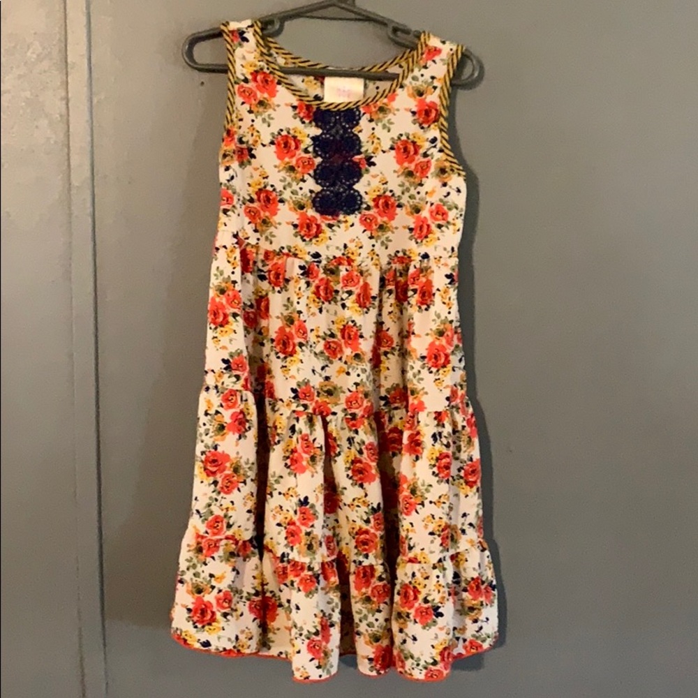 Pink Vanilla floral dress